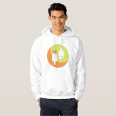 USB-stekker Hoodie (Voorkant volledig)