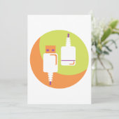 USB-stekker Kaart (Staand voorkant)