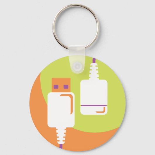 USB-stekker Sleutelhanger (Achterkant)