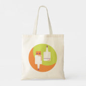 USB-stekker Tote Bag (Achterkant)