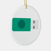 USB-stick Keramisch Ornament (Rechts)