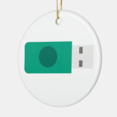 USB-stick Keramisch Ornament (Links)