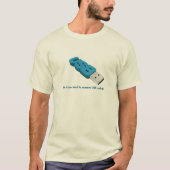 USB-stick T-shirt (Voorkant)
