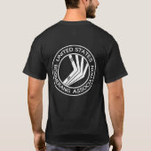 USBA Black Tshirt (Achterkant)