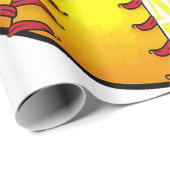 USC Southern Cal Distress 80s Design T-Shirt Cadeaupapier (Rol Hoek)