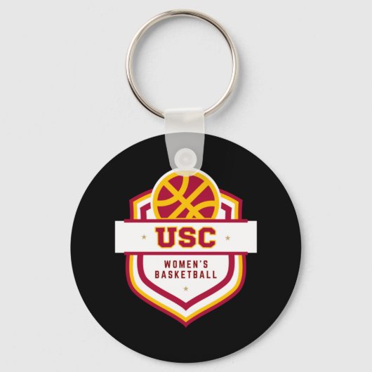 USC Vrouwenbasketbal Sleutelhanger (Voorkant)