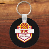 USC Vrouwenbasketbal Sleutelhanger (Voorkant)