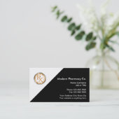 Uscale apotheek ontwerp visitekaartje (Staand voorkant)