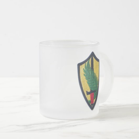 USCENTCOM CENTCOM Centraal Bevel MacDill AFB Matglas Koffiemok (Voorkant rechts)