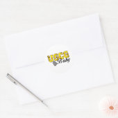 USCG99baby Ronde Sticker (Envelop)