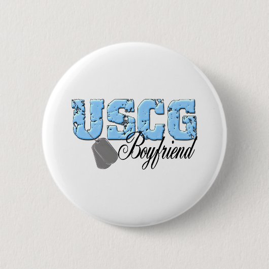 USCG99boyfriend2 Ronde Button 5,7 Cm (Voorkant)