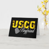 USCG99boyfriendblk Kaart (Gele Bloem)