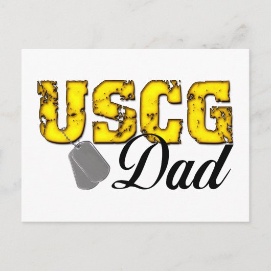USCG99dad Briefkaart (Voorkant)