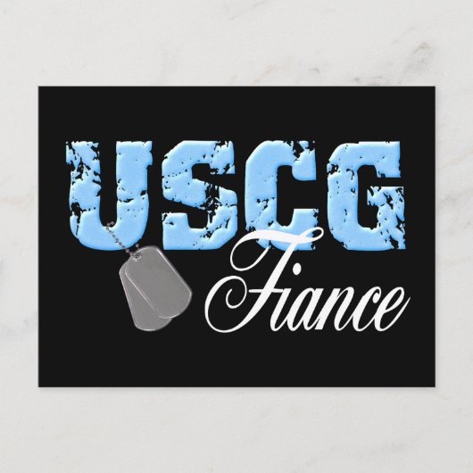 USCG99FIANCE2BLK BRIEFKAART (Voorkant)