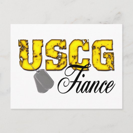 USCG99FIANCE BRIEFKAART (Voorkant)