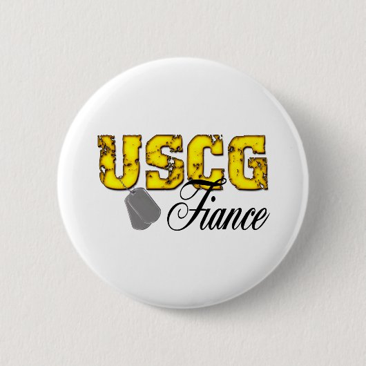 USCG99FIANCE RONDE BUTTON 5,7 CM (Voorkant)