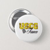 USCG99FIANCE RONDE BUTTON 5,7 CM (Voorkant /achterkant)