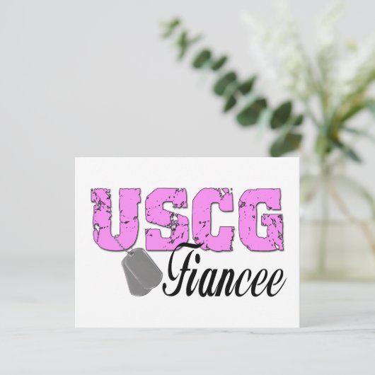 uscg99fiancee2 briefkaart (Staand voorkant)