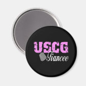 USCG99Fiancee2BLK Magneet (Voorkant / Achterkant)