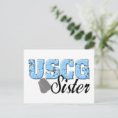 USCG99Sister3 Briefkaart (Staand voorkant)