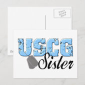 USCG99Sister3 Briefkaart (Voorkant / Achterkant)