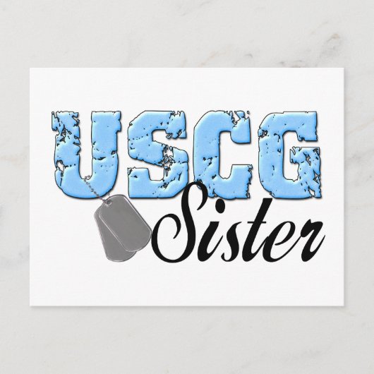 USCG99Sister3 Briefkaart (Voorkant)