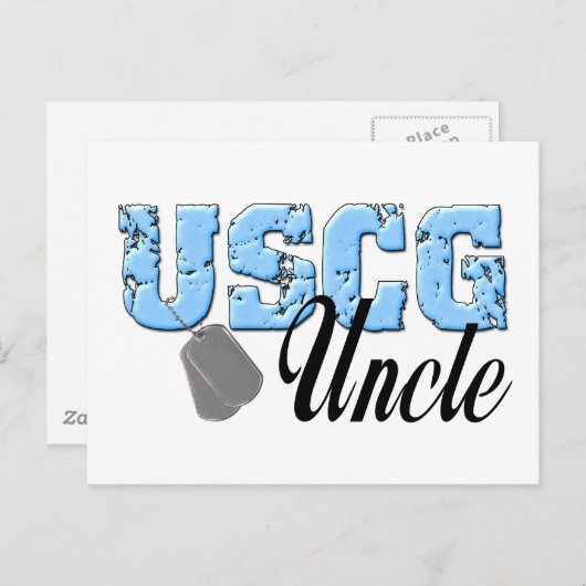 USCG99UNCLE2 BRIEFKAART (Voorkant / Achterkant)