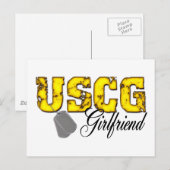 USCG99vriendin Briefkaart (Voorkant / Achterkant)