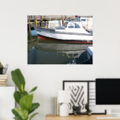 USCG 40 Foot Utility Boat Large # 40450 Side Uitzi Poster (Thuiskantoor)