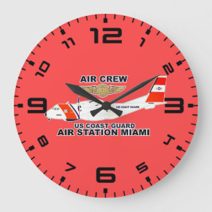 USCG Air Station Miami Air Crew Grote Klok