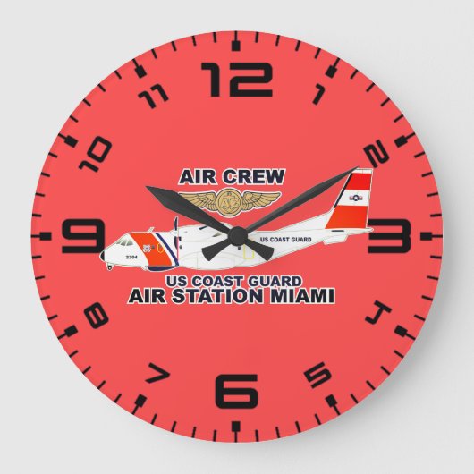 USCG Air Station Miami Air Crew Grote Klok (Voorkant)