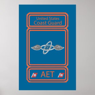 USCG Avionics Electrical Technicus Poster