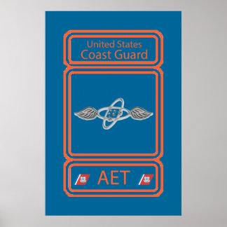 USCG Avionics Electrical Technicus Poster