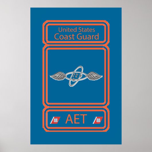USCG Avionics Electrical Technicus Poster (Voorkant)
