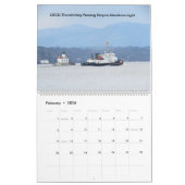 USCG "Bays" op de Hudson rivier 2018 Kalender (Feb 2026)