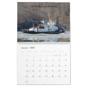 USCG "Bays" op de Hudson rivier 2018 Kalender (Jan 2027)