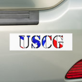 USCG-Bumpersticker Bumpersticker (Op auto)