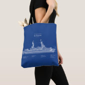 USCG Cutter Hamilton whec-715 - ABD Tote Bag (Dichtbij)