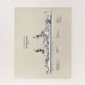 USCG Cutter Hamilton whec-715 - SBD Legpuzzel (Verticaal)