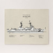 USCG Cutter Hamilton whec-715 - SBD Legpuzzel (Horizontaal)