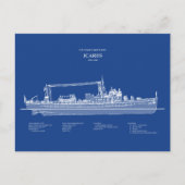 USCG Cutter Icarus wpc-110 - ABD Briefkaart (Voorkant)