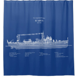 USCG Cutter Icarus wpc-110 - ABD Douchegordijn