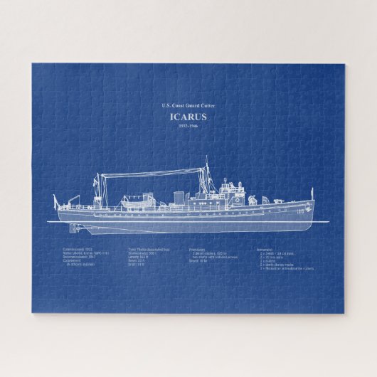 USCG Cutter Icarus wpc-110 - ABD Legpuzzel (Horizontaal)