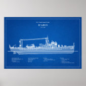 USCG Cutter Icarus wpc-110 - ABD Poster (Voorkant)