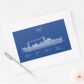 USCG Cutter Icarus wpc-110 - ABD Rechthoekige Sticker (Envelop)