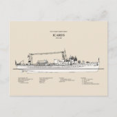 USCG Cutter Icarus wpc-110 - SBD Briefkaart (Voorkant)