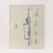 USCG Cutter Icarus wpc-110 - SBD Legpuzzel (Verticaal)