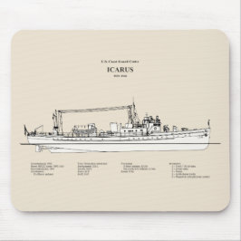 USCG Cutter Icarus wpc-110 - SBD Muismat