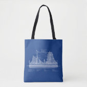 USCG Cutter Itasca - ABD Tote Bag (Voorkant)