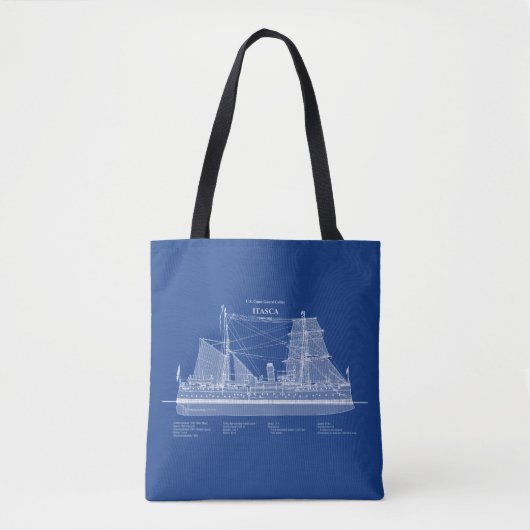 USCG Cutter Itasca - ABD Tote Bag (Voorkant)